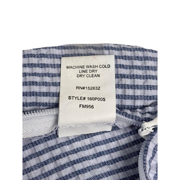 Peace Of Cloth Womens Striped Cotton/Polyester Blend Pants Size 10 - Picture 5 of 10